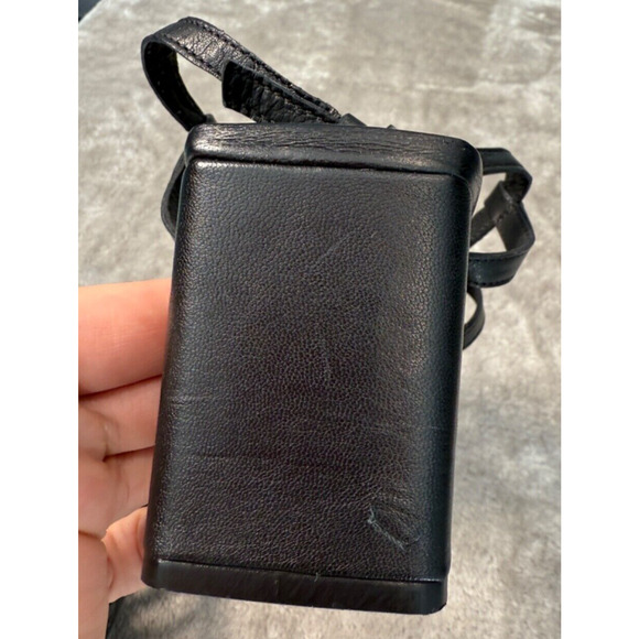 Seychelles Charter Black Leather Sandals Block Heel Square Toe Womens Size 8 - Picture 6 of 6